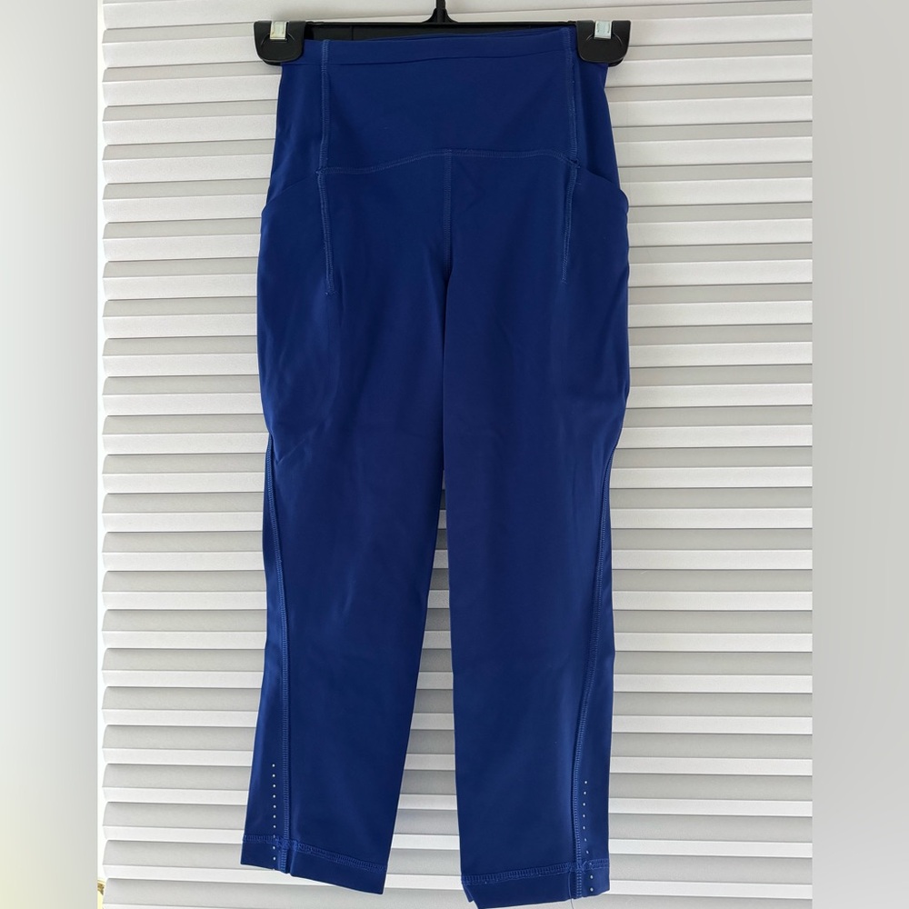 Lululemon Royal Blue Capri Leggings